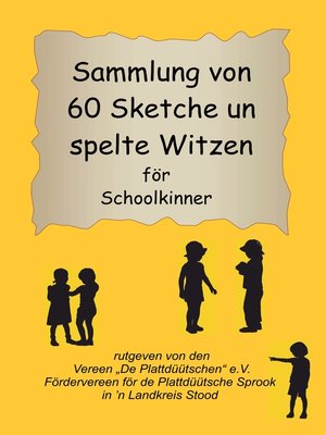 cover image of Sammlung von 60 Sketche un spelte Witzen för Schoolkinner